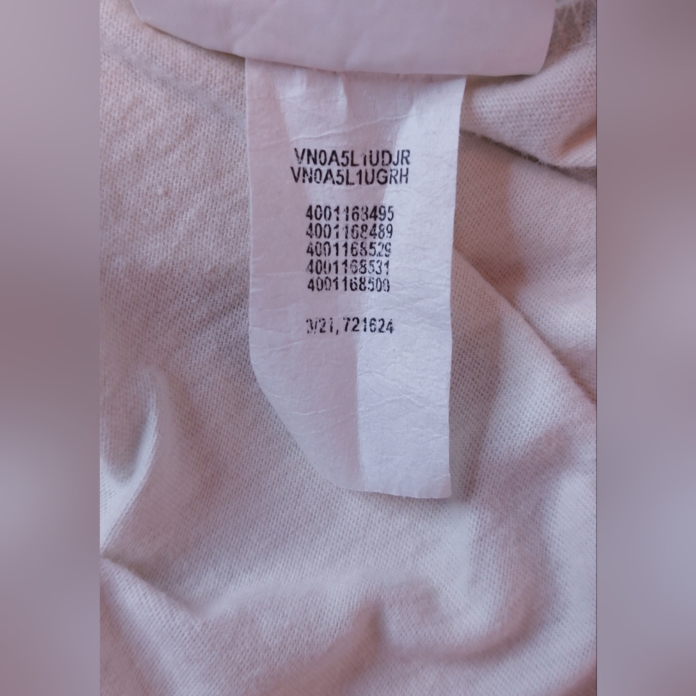 Vans Baseball Style Raglan Sleeve Tee Size Medium Outline Script T-shirt Retro - Picture 10 of 13